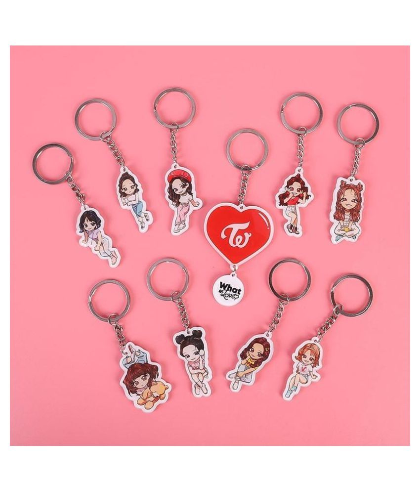 Kpop Twice What Is Love Album Keychain Mina Cute Keyring Key Chain Buy Online At Low Price In India Snapdeal