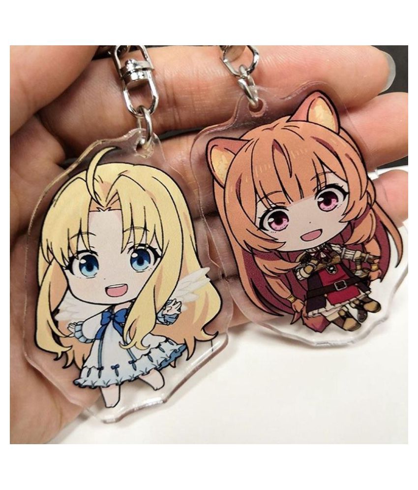 The Rising Of The Shield Hero Anime Keychain Pendants Acrylic Key Rings:  Buy Online at Low Price in India - Snapdeal