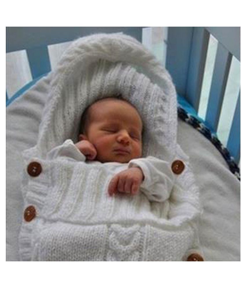 knitted swaddle
