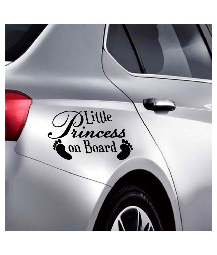 Child Gift 001 Princess Mylie On Board Personalised Girl Car Sign Baby 