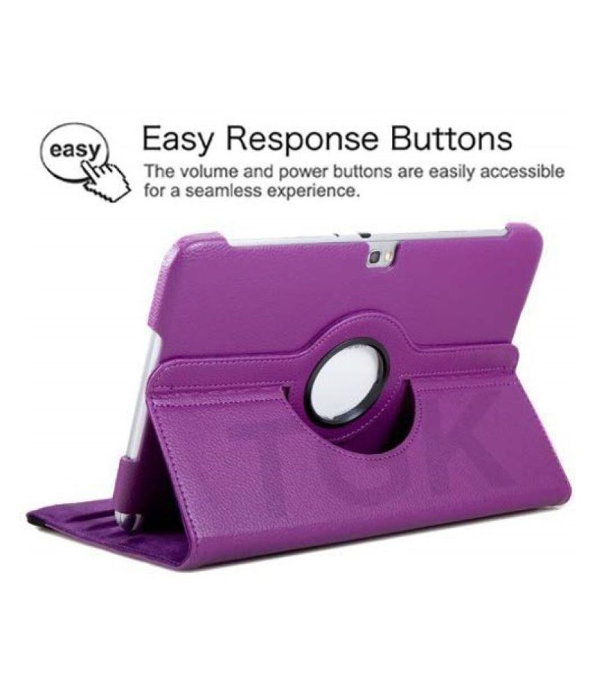 Samsung Galaxy Tab 2 10.1 P7500 Flip Cover By TGK Purple Cases