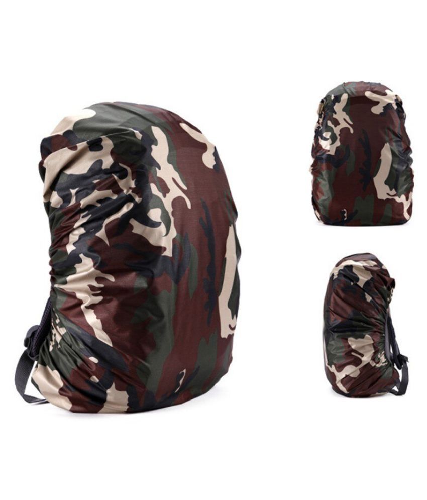 camouflage backpack rain cover