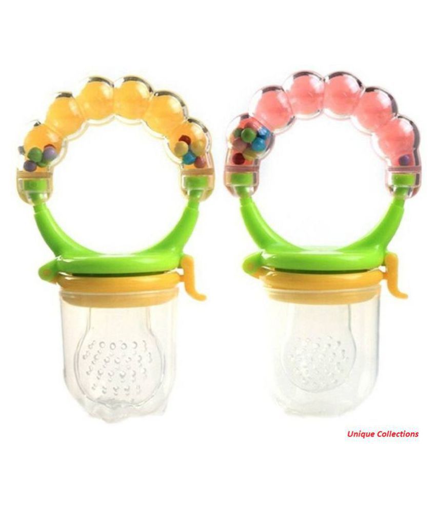     			Toys Factory Silicone Food Feeder Multi-colors (Pack of 2) Buy- Unique Collections