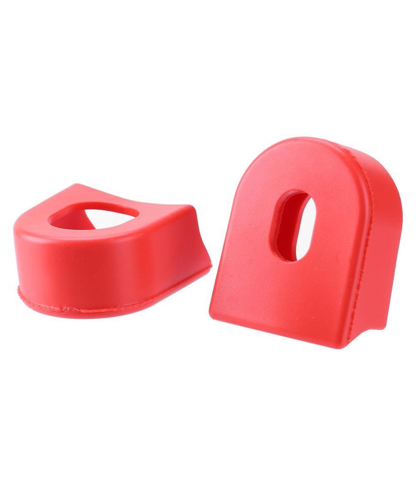 2pcs//set Silicone Bicycle Crankset Crank Wheel Protective Sleeve Bike Protector
