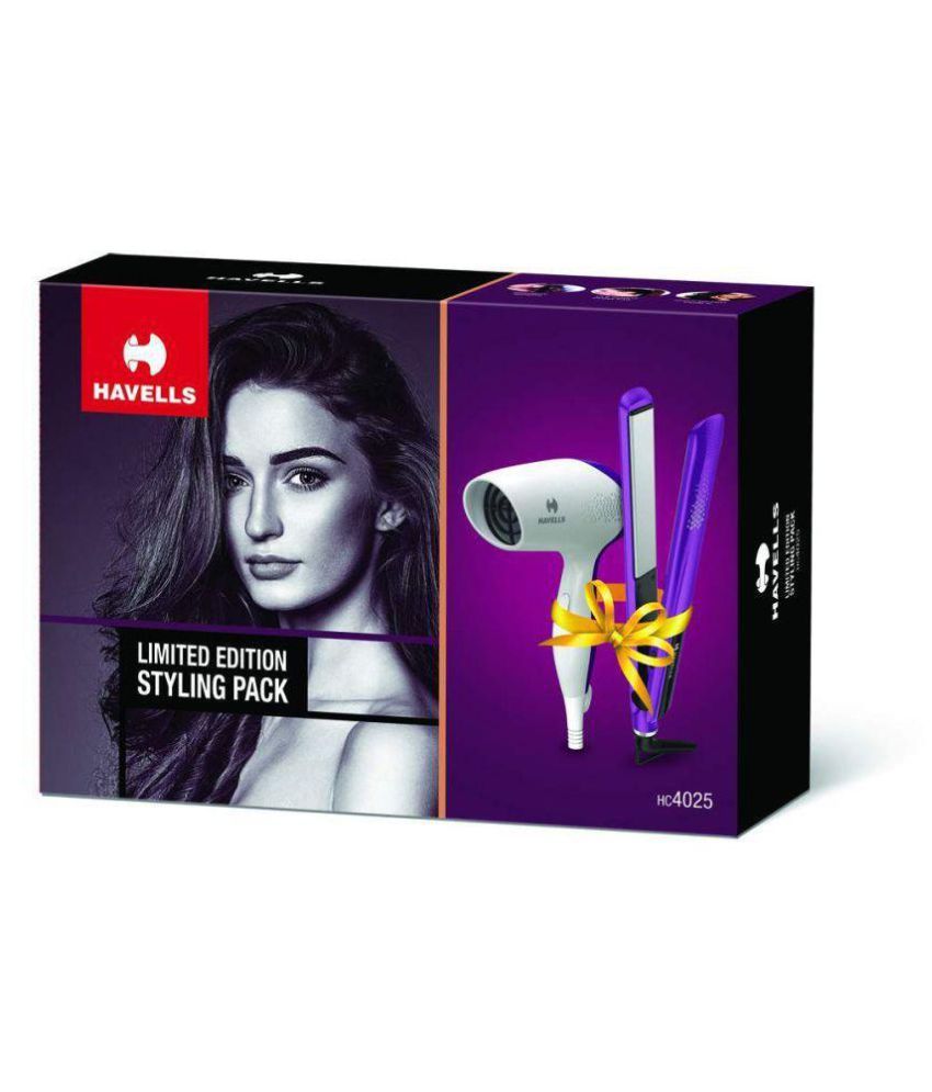 havells hair dryer and straightener combo