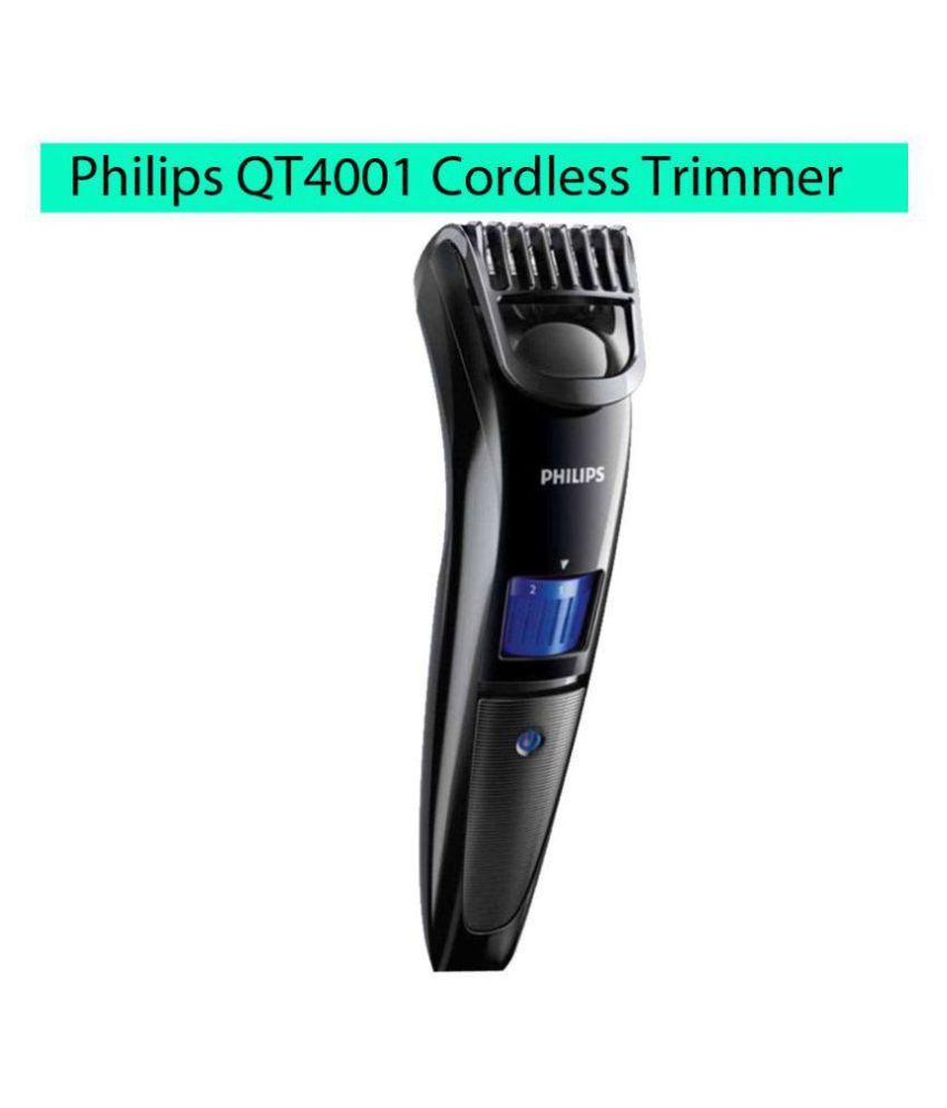 Philips Beard Philips QT4001 Pro Beard Trimmer ( Black ) Buy Philips