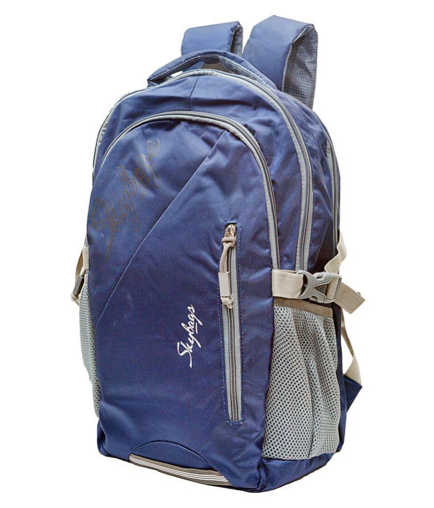 navy blue backpack purse