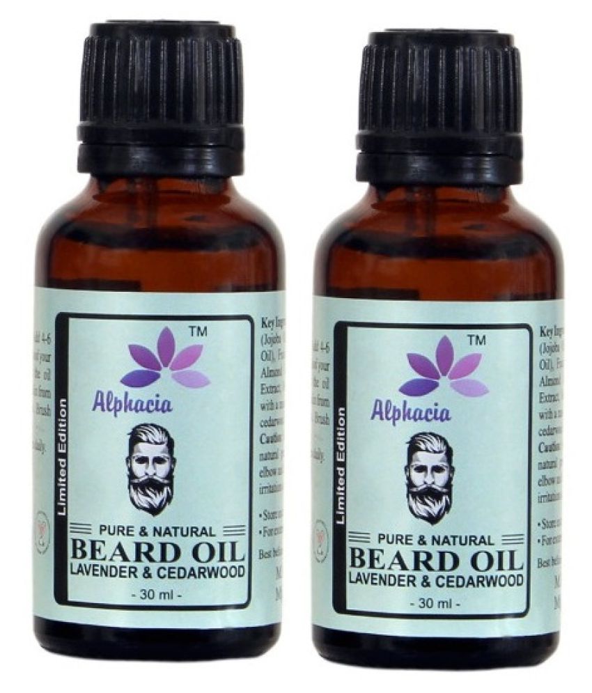     			Alphacia Lavender & Beard Oil For Growth 60 ml Pack of 2