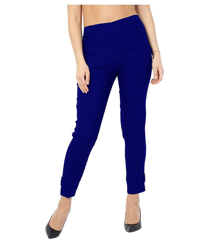 Buy AGLOBI INDIAS NO-1 BRAND Cotton Casual Pants Online at Best Prices ...