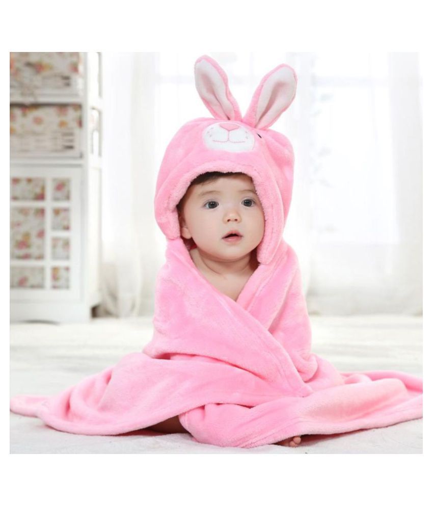     			Brandonn - Pink Flannel Baby Blanket (Pack of 1)