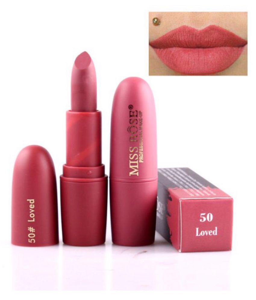 miss rose lipstick shade 50