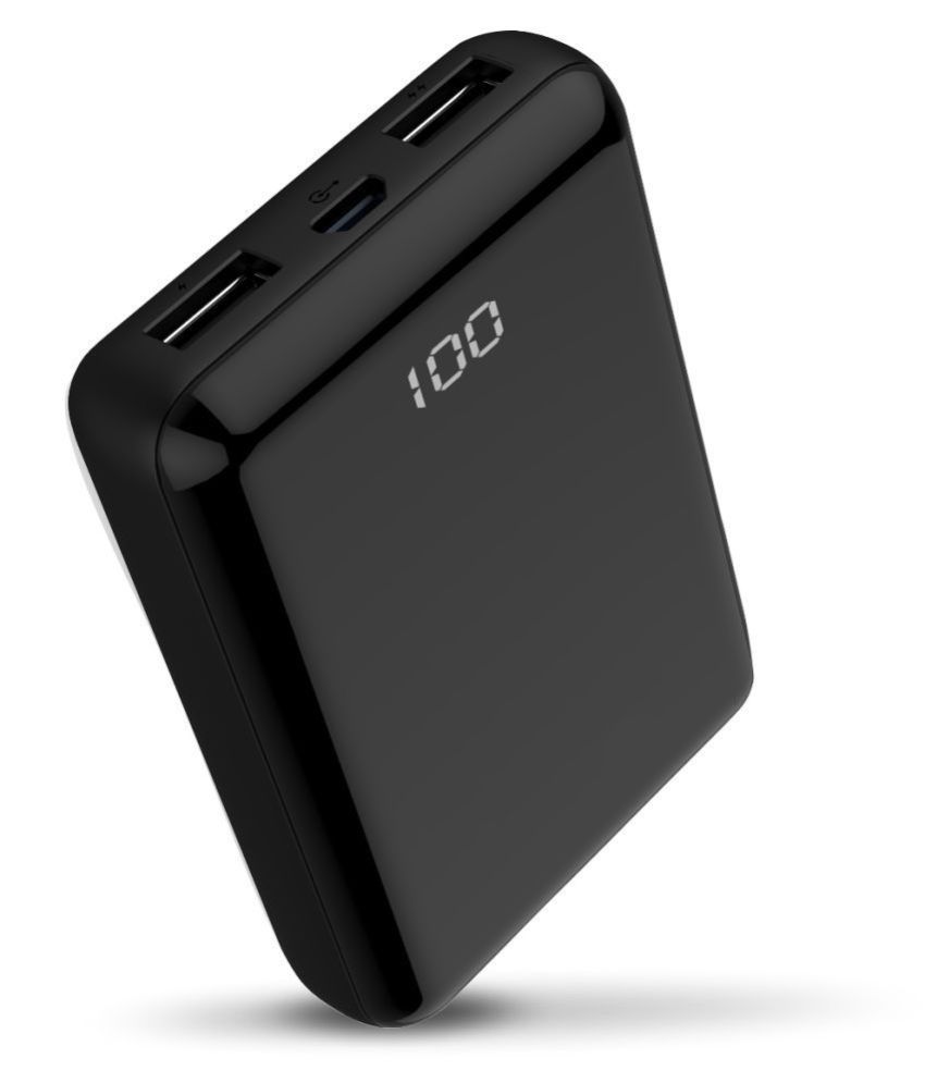 Portronics POR 021 Mino 10D 10000 mAh Li Polymer Power Bank Black