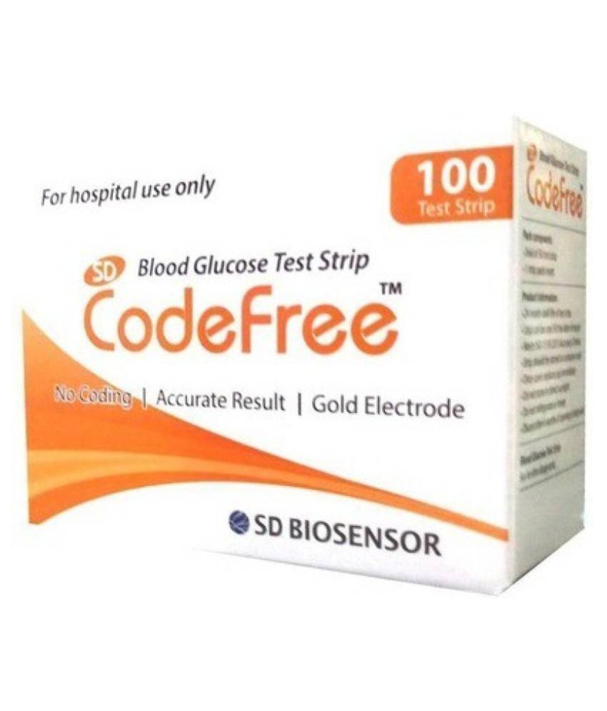     			fmcg CODE FREE GLUCOMETER STRIPS Expiry March 2024