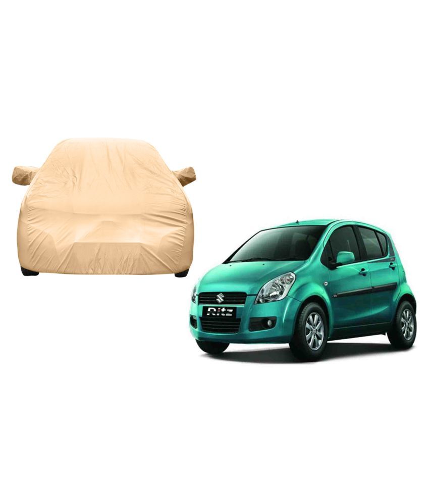 Rufus Car Cover for Maruti Suzuki Ritz ( Mirror Pockets) (BEIGE) Buy