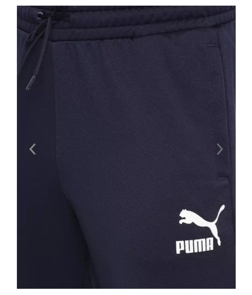 puma joggers navy