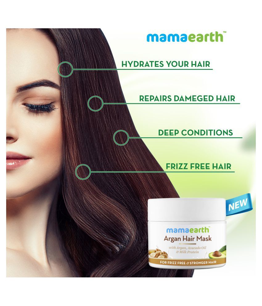 Mamaearth Hair Mask 400 mL Pack of 2 Buy Mamaearth Hair Mask 400 mL