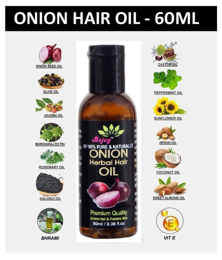     			BEJOY Red Onion Oil-  For Hair Treatment 60 mL