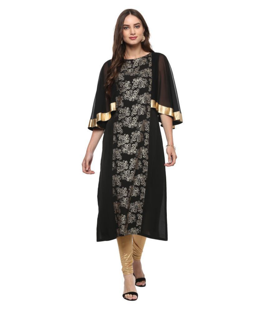 janasya black kurti