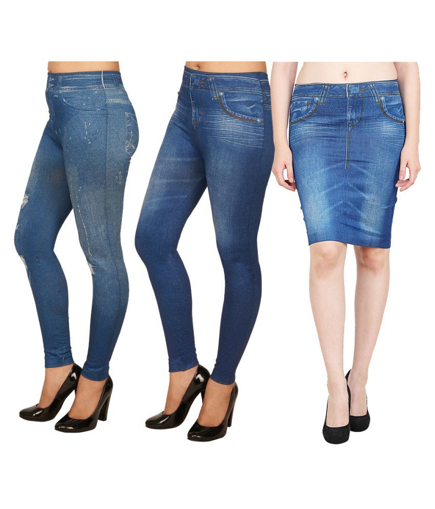 polyester jeggings