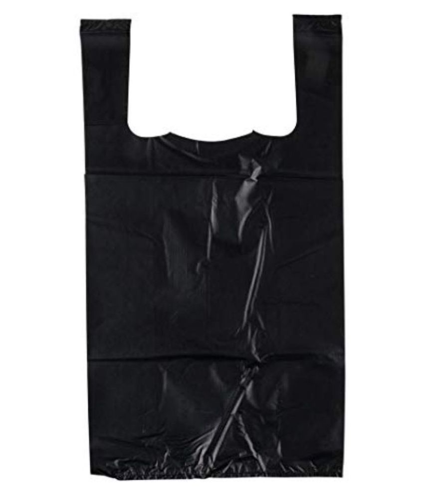 G-1 - Garbage Bags with Handle Medium Black | 5 Packs | 150 Pcs ...
