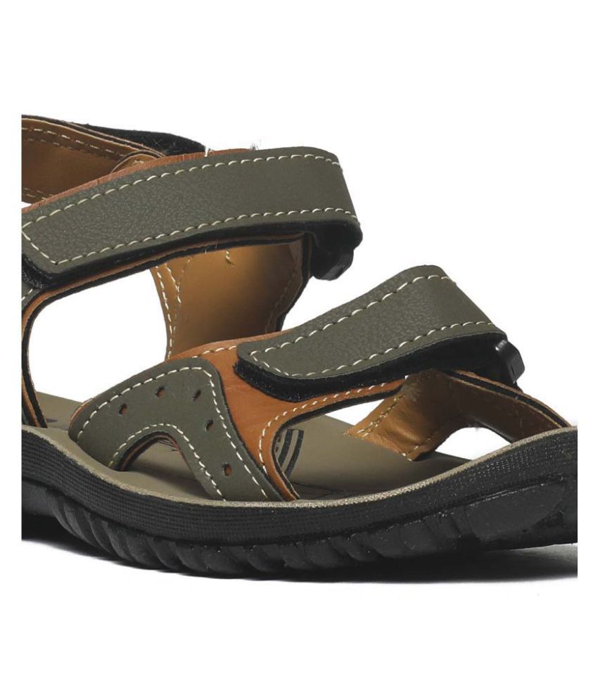 olive green sandals