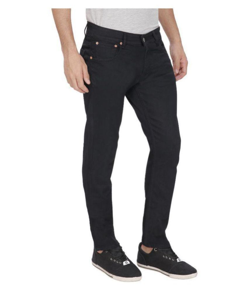 levi's black jeans slim fit