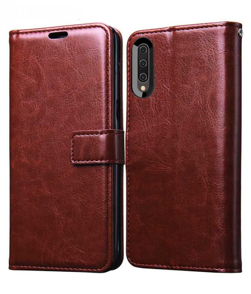 Vivo Y12 Flip Cover by XORB Brown Flip Covers Online at Low Prices