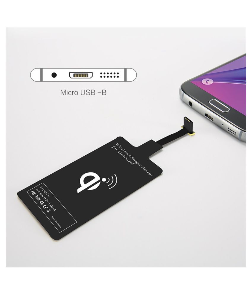 gat Definitief Thriller QI Wireless Charger Receiver Charging Adapter Pad For Phone for Type-C/ Android: Buy QI Wireless Charger Receiver Charging Adapter Pad For Phone  for Type-C/Android Online at Low Price - Snapdeal