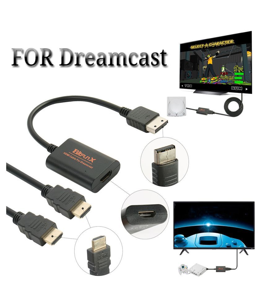 sega dreamcast hdmi adapter