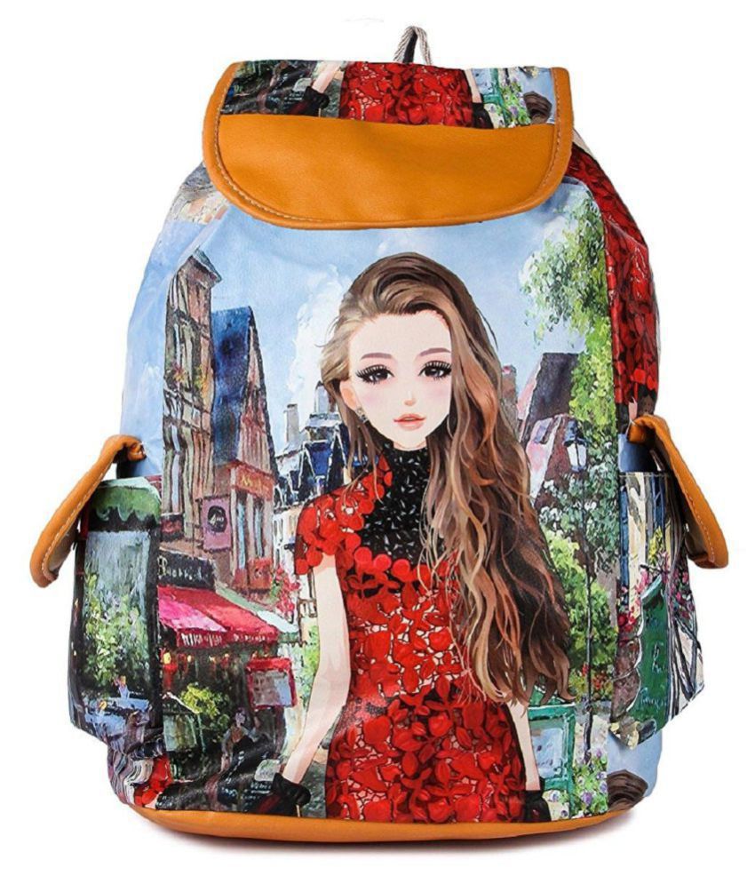 Sanchi Creation Multi Colour School Bag for Girls: Buy Online at Best ...