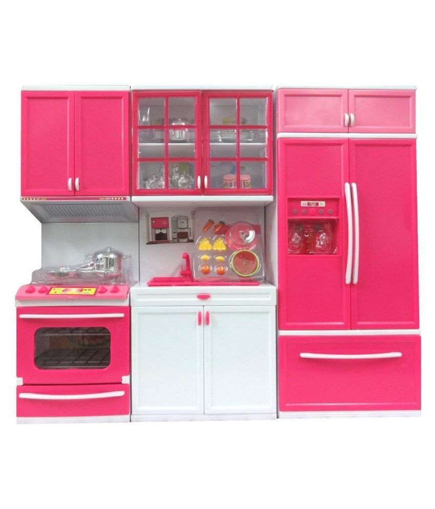 barbie kitchen set for kids