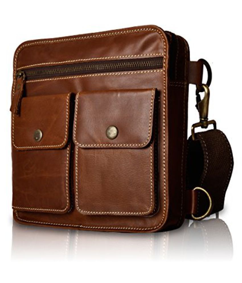 multi utility leather pouch