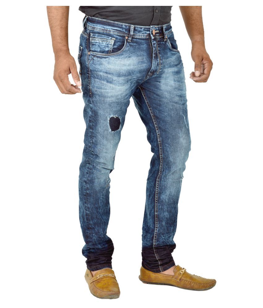 dark blue skinny jeans mens