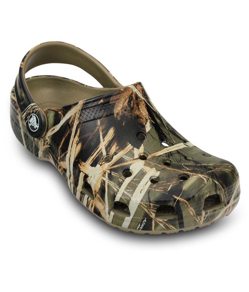 Crocs Classic Realtree V2 Brown Kids 