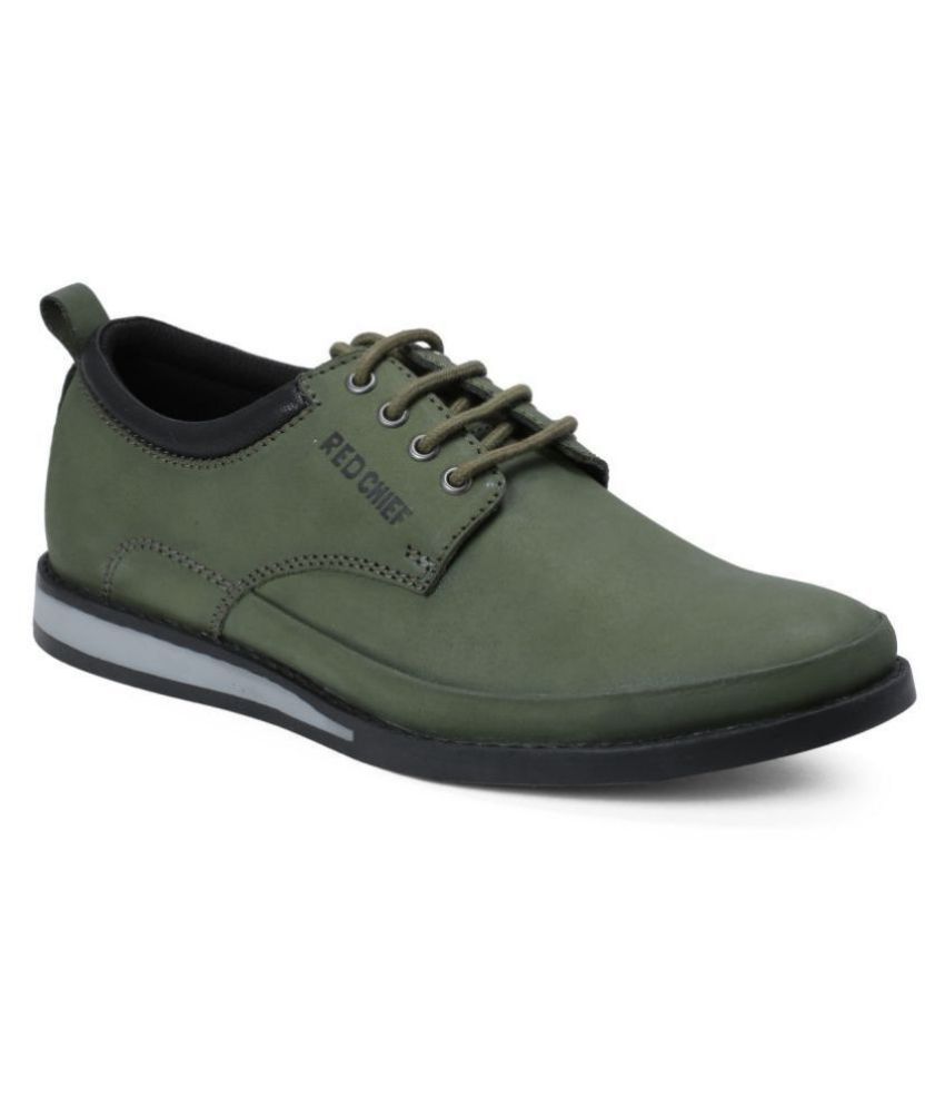 red chief green shoes