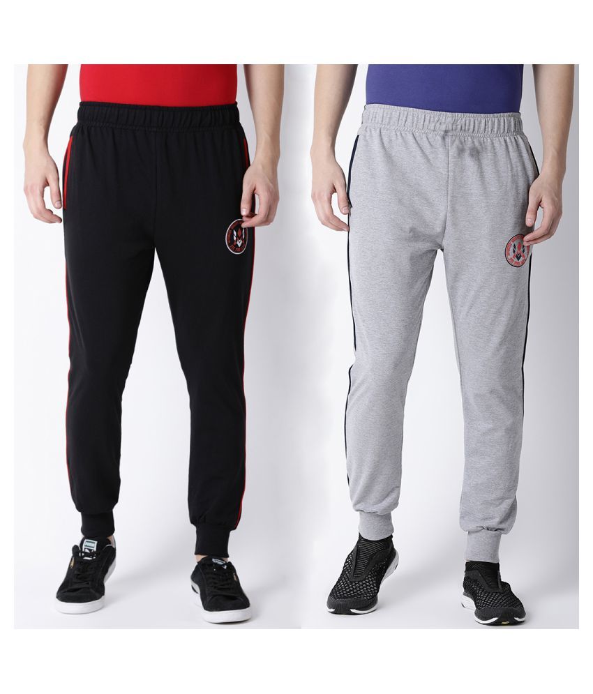 cotton blend joggers for men