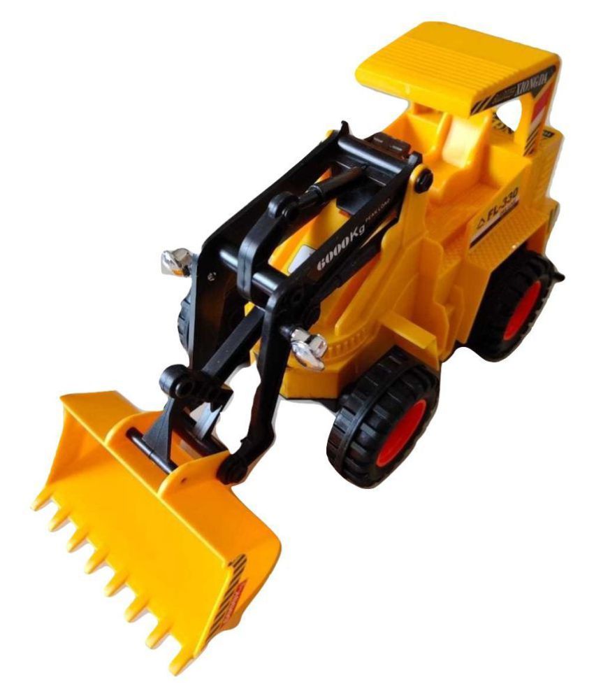 small remote control jcb