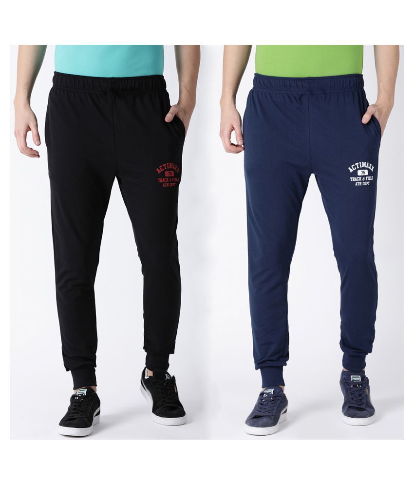 cotton blend joggers for men