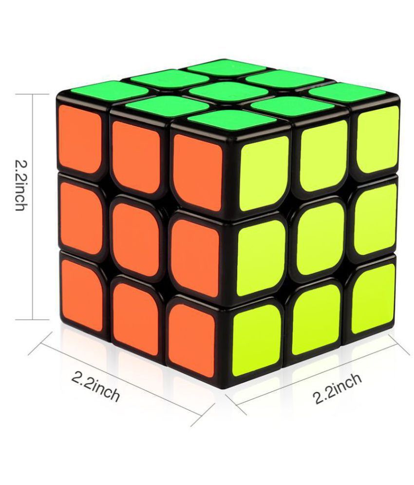 AGAMI 3x3 MOYU Mofang Jiaoshi Black High Speed Rubiks Rubic Cube - Buy ...