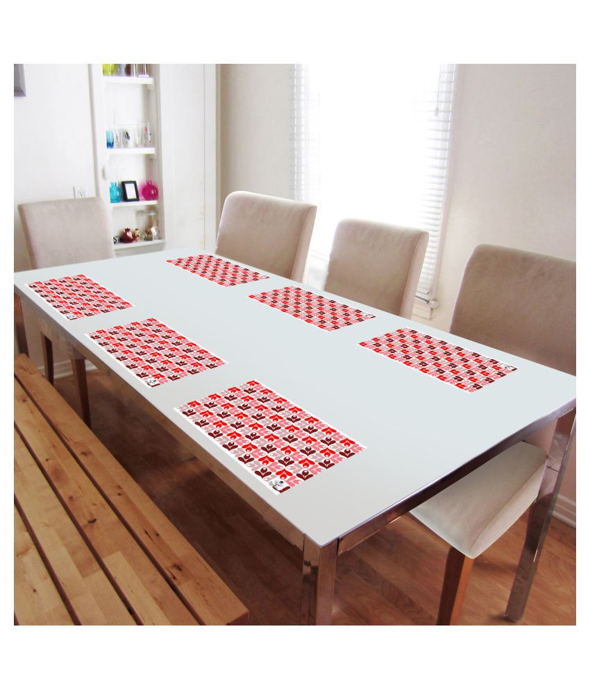 DECOTREE® Set of 6 PVC Table Mats