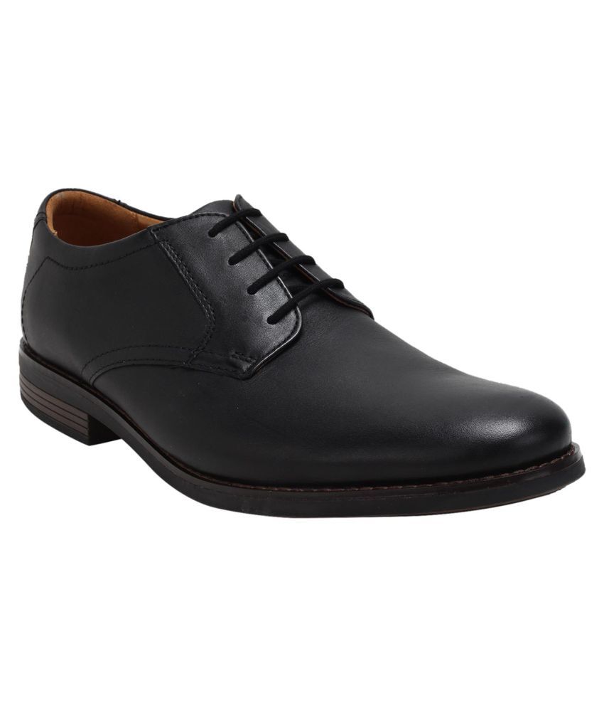 Clarks Derby Black Formal Shoes Price in India- Buy Clarks Derby Black ...