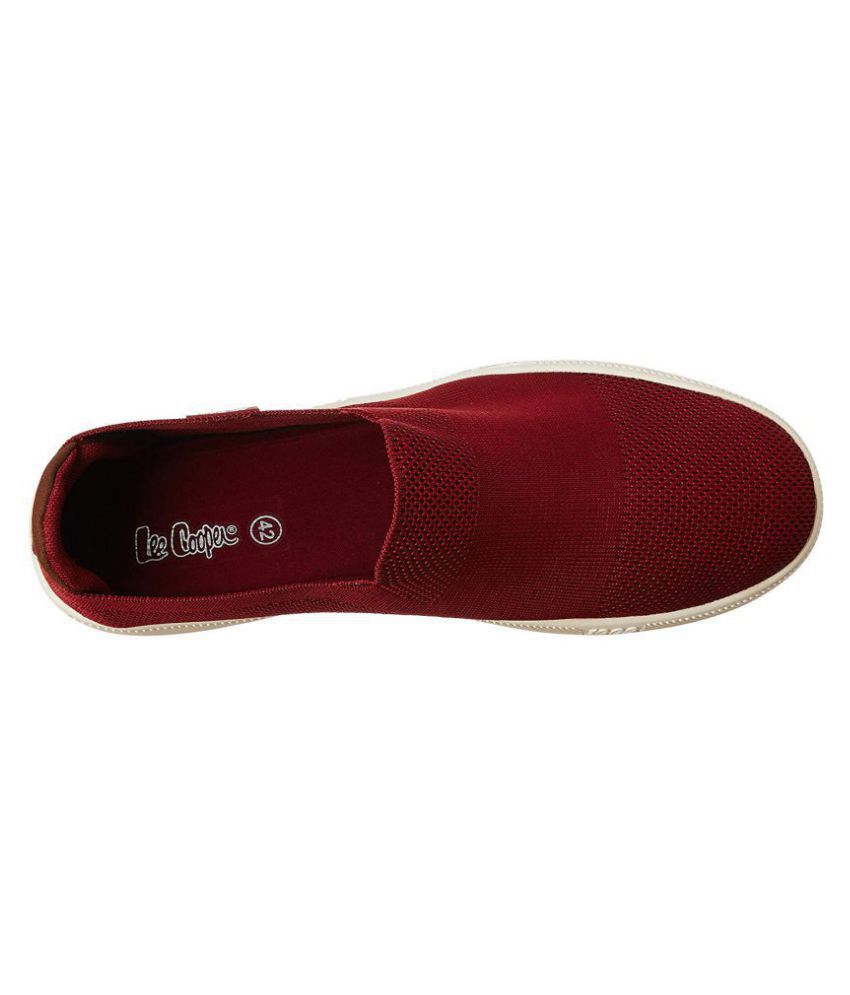 red cooper formal shoes