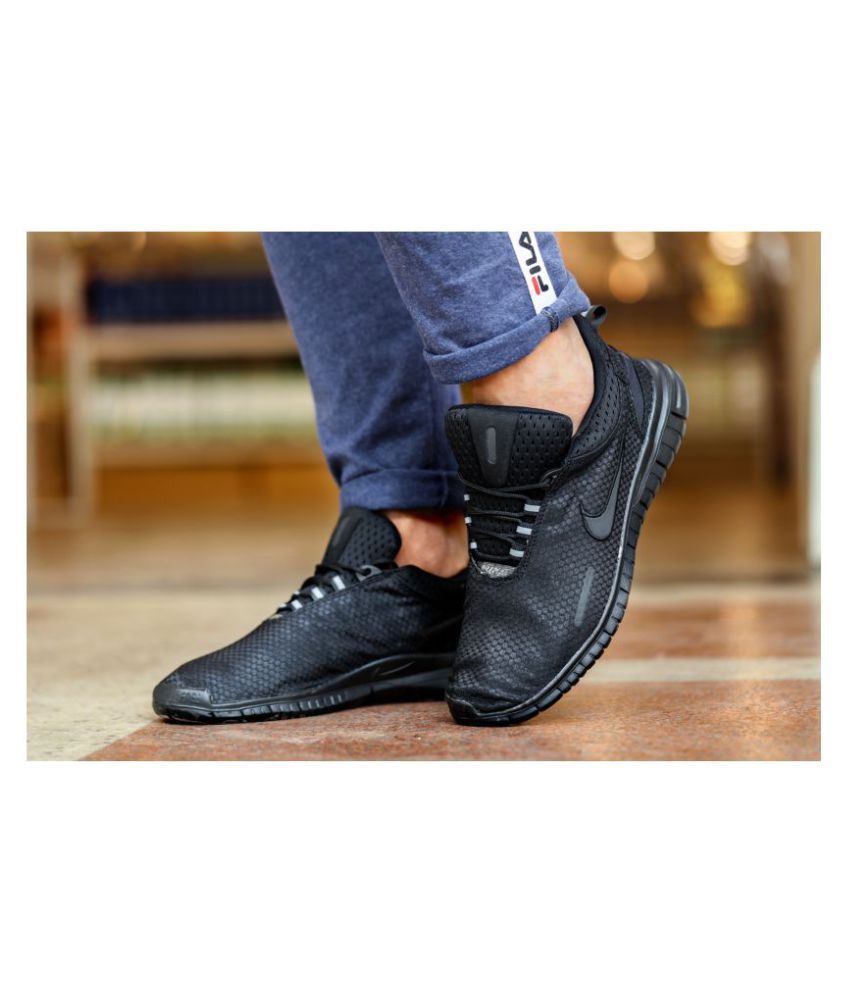 nike og breeze black running shoes