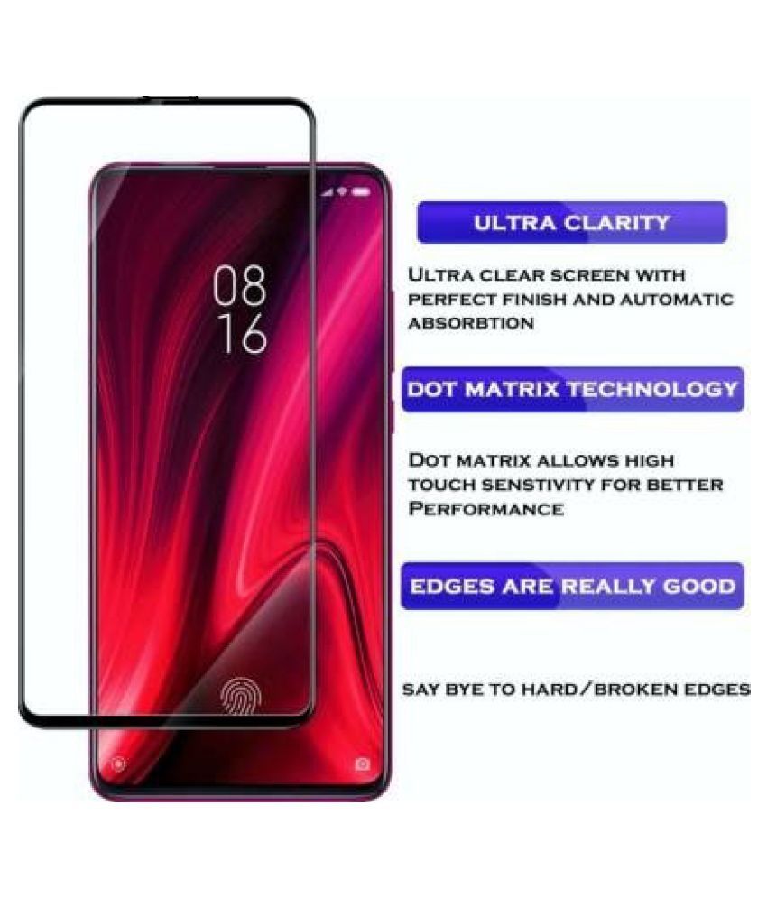 Xiaomi Redmi K20 Pro Tempered Glass Screen Guard By GLAZE UV Protection