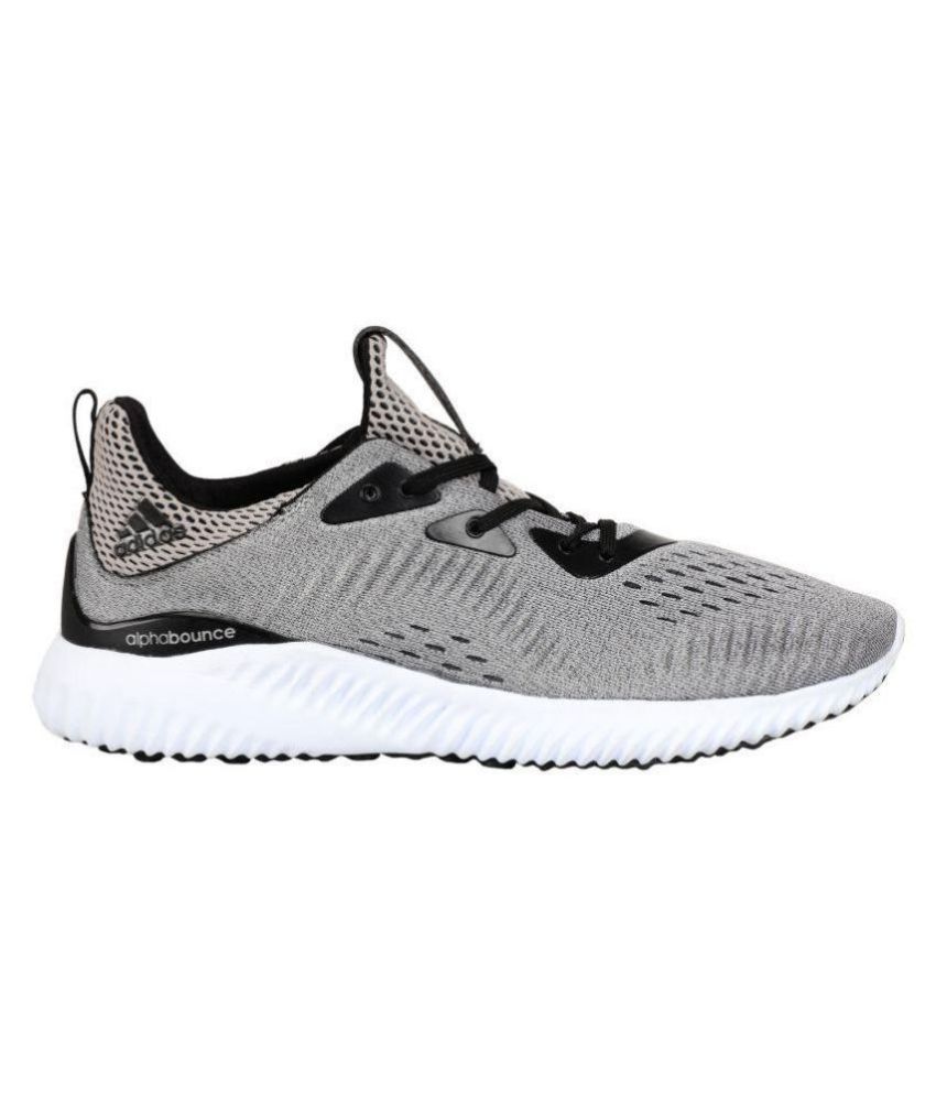 Adidas ALPHA BOUNCE 2 Gray Running Shoes - Buy Adidas ALPHA BOUNCE 2 ...
