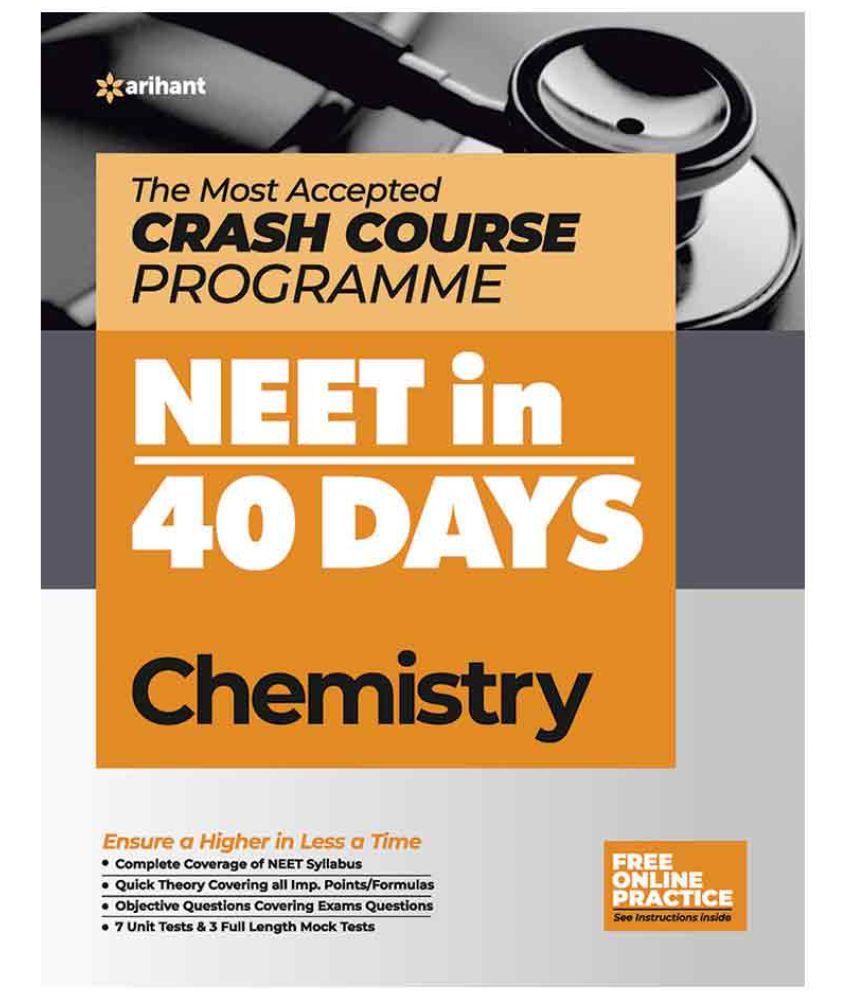 40 Days Crash Course For NEET Chemistry Buy 40 Days Crash Course For