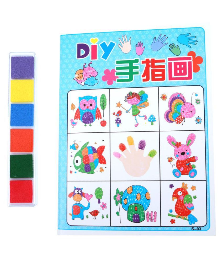 Cartoon Kid Finger Painting Craft Set Children Colorful Drawing Picture Toy: Buy Online at Best Price in India - Snapdeal Cartoon Kid Finger Painting Craft Set Children Colorful Drawing Picture Toy: Buy Online at Best Price in India - Snapdeal