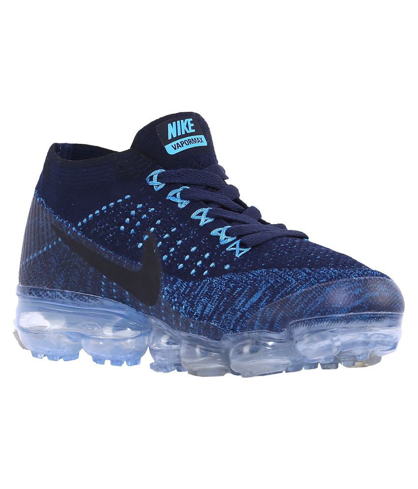 Nike AIR VAPORMAX FLYKNIT Blue Running Shoes Buy Nike