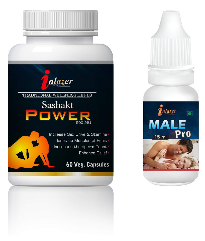 Inlazer Improving Sex Power Capsule For Men Oiland Capsule 500 Mg Pack Of 