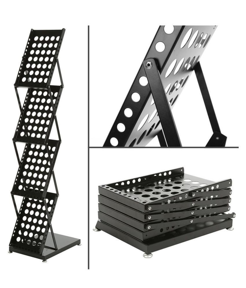 Abha A4 Metal Floor Standing Catalouge Magazine Holder Rack Display Stand Buy Online at Best
